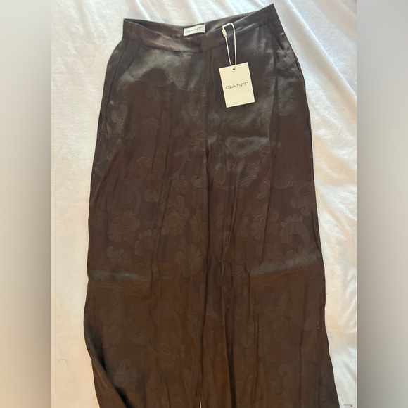 Brown Wide-Leg Pants - Picture 4 of 4